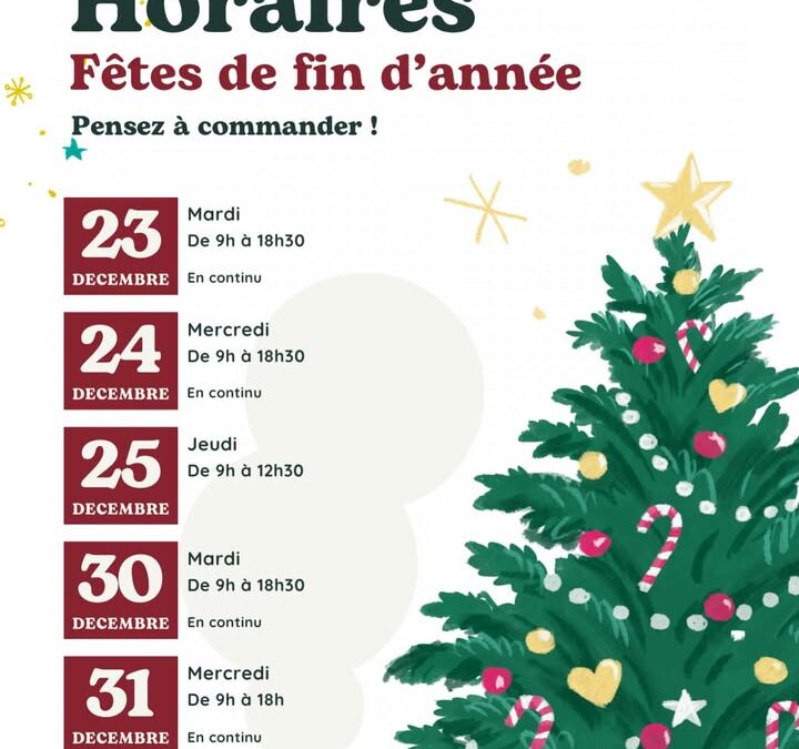 đLes fĂȘtes de fin dâannĂ©e approchent đ„ł đ€ Vous pouvez…